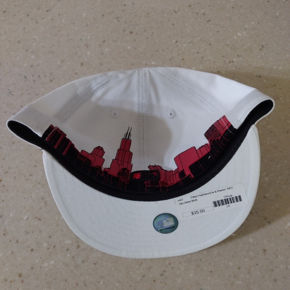 Chicago Cubs fitted hat deep city original . - Picture 2 of 3
